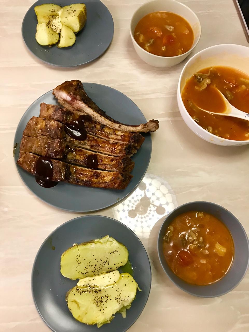 科达·布莱克的超快手烤土豆（微波炉/烤箱）