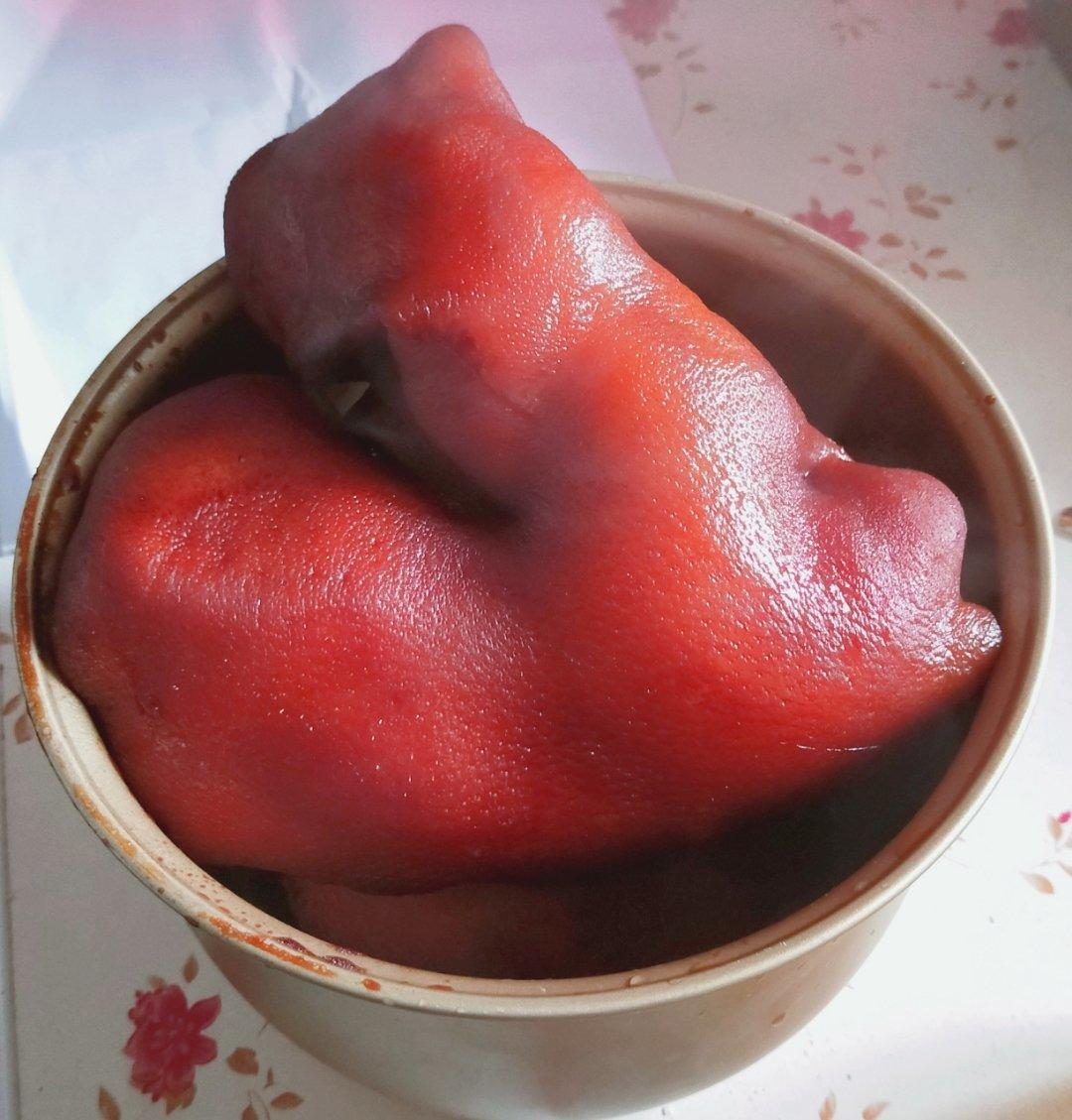 卤猪头肉