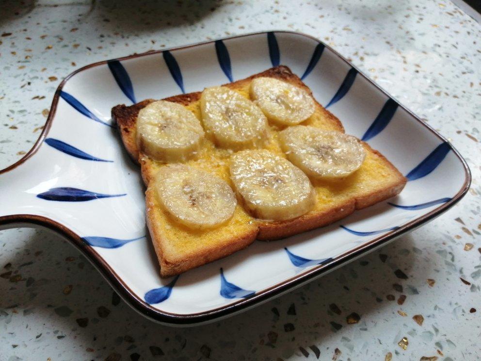 香蕉烤吐司