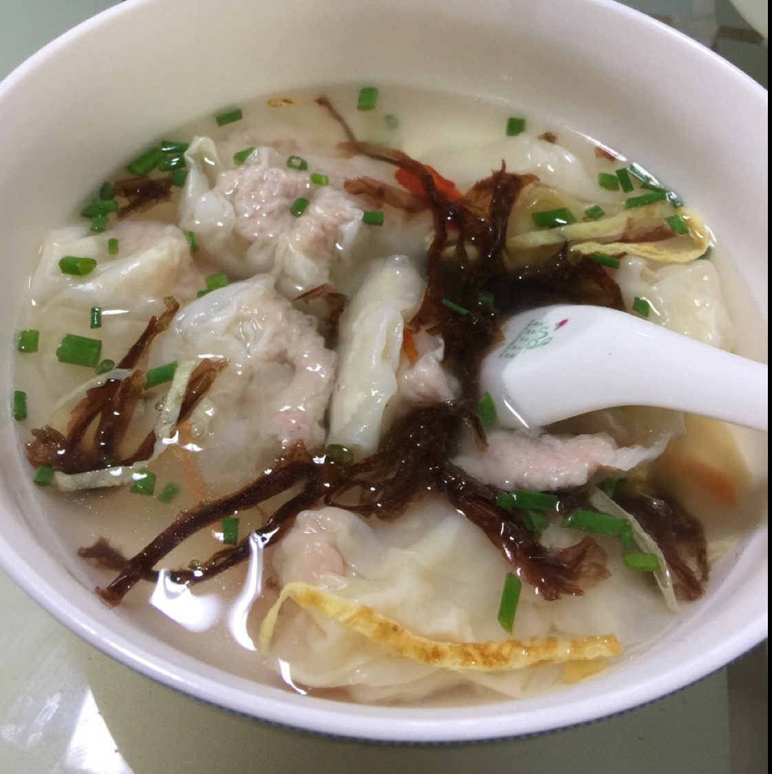 小香猪92079做的温州馄饨