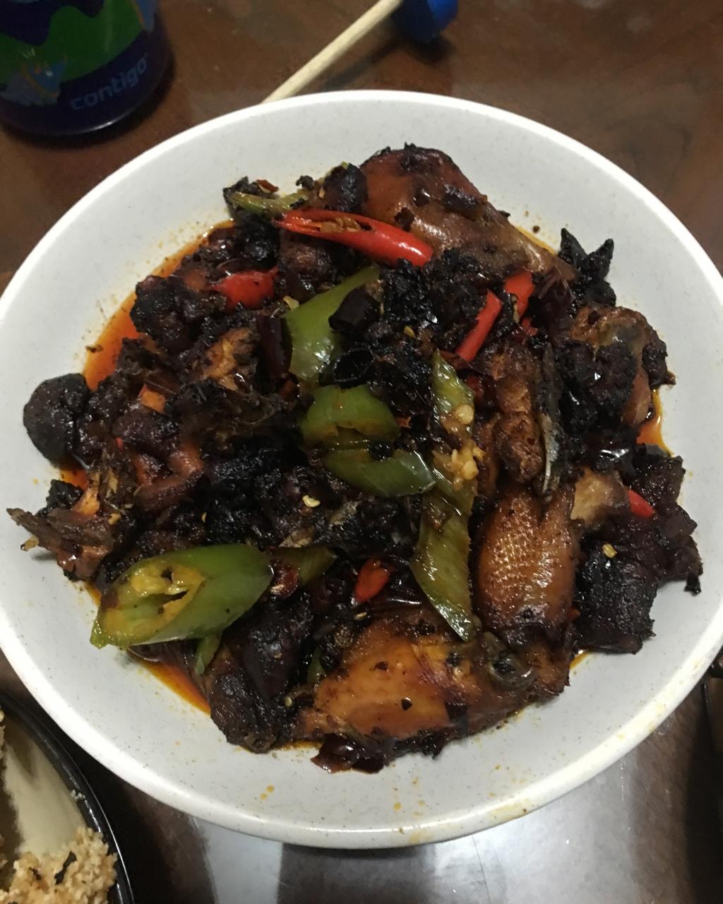 麻辣香锅炒鸡