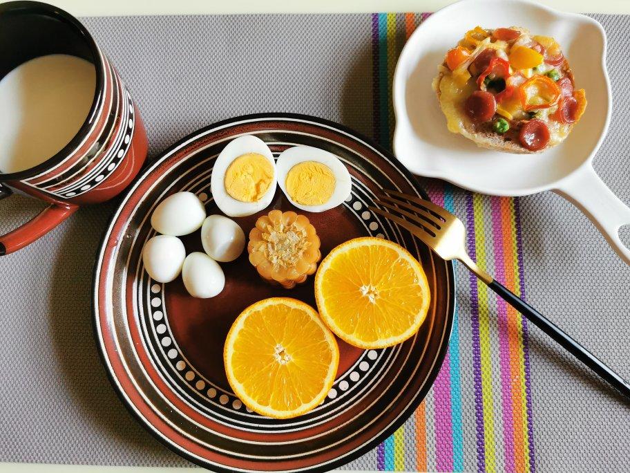 快手早餐-吐司披萨