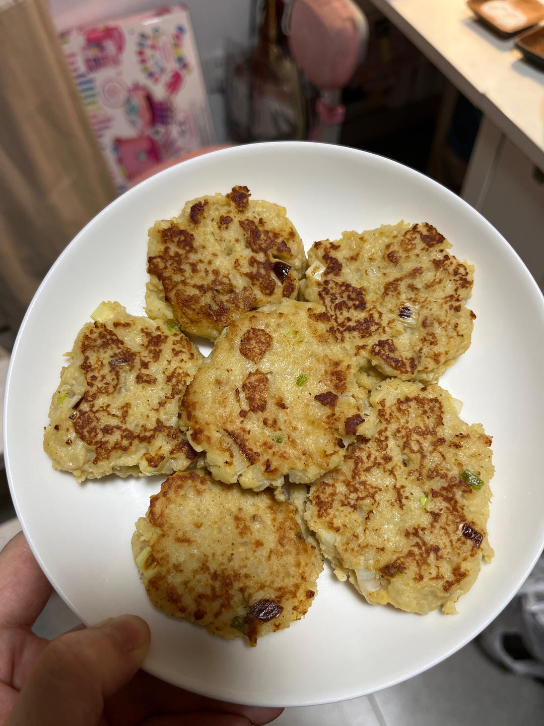 山药肉饼