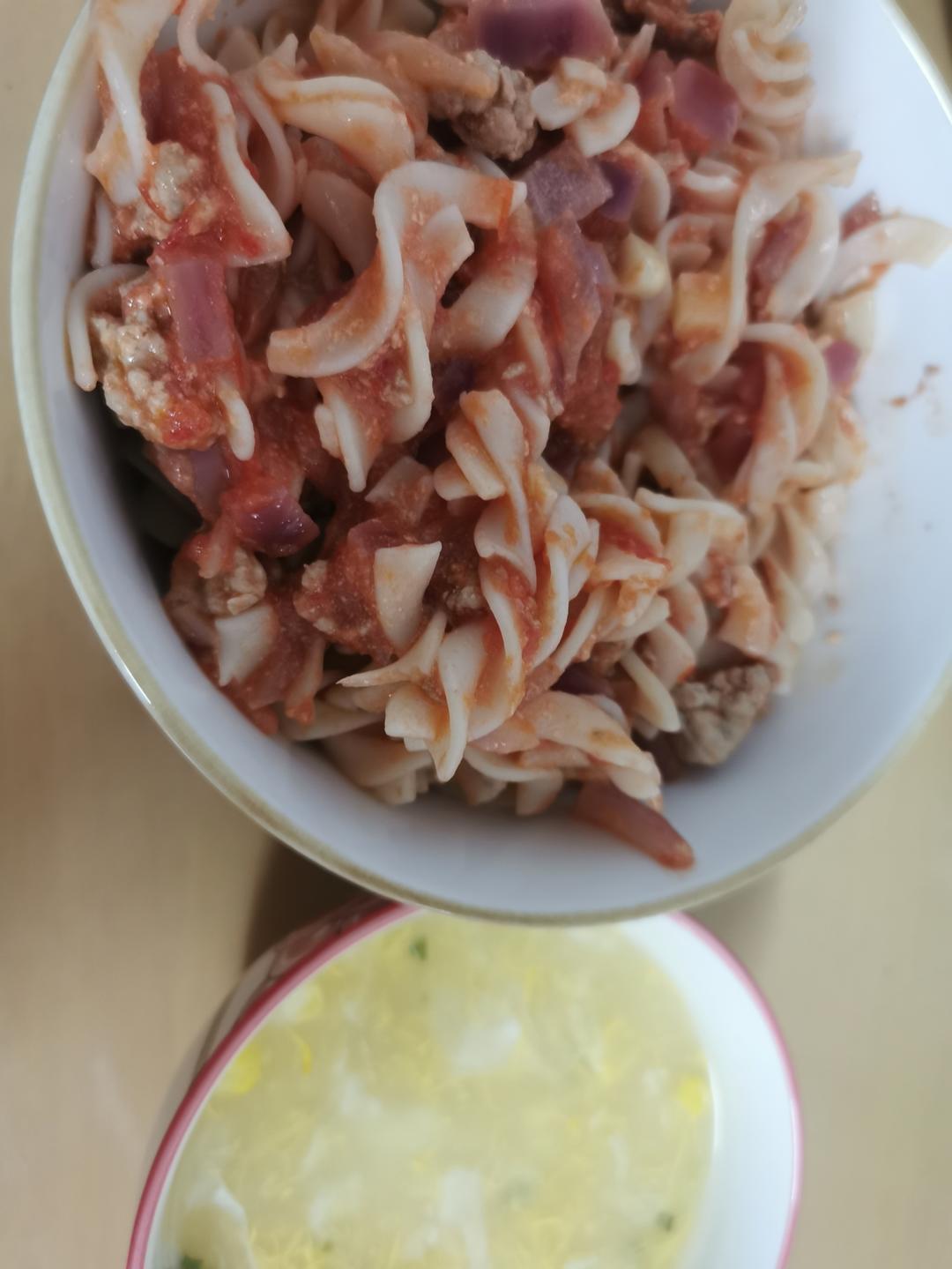 番茄肉酱意面