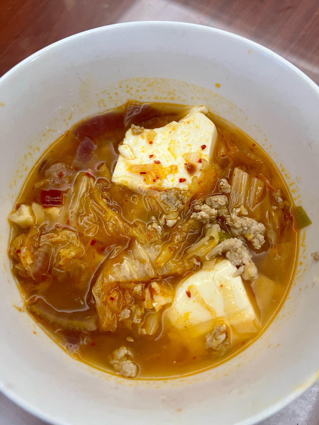 韩国大妈亲授— 韩式泡菜豆腐汤