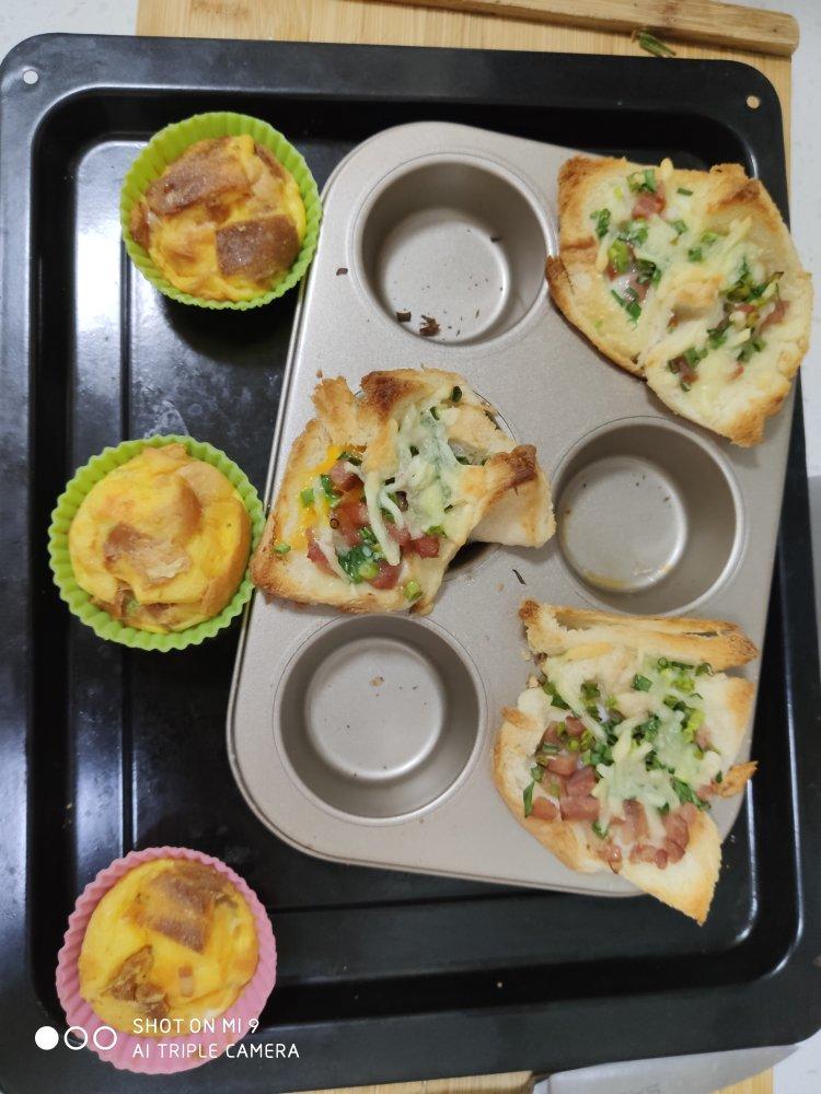 培根鸡蛋吐司杯