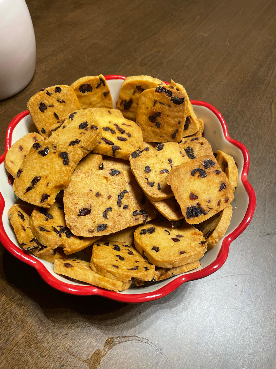 低糖少油版蔓越莓饼干