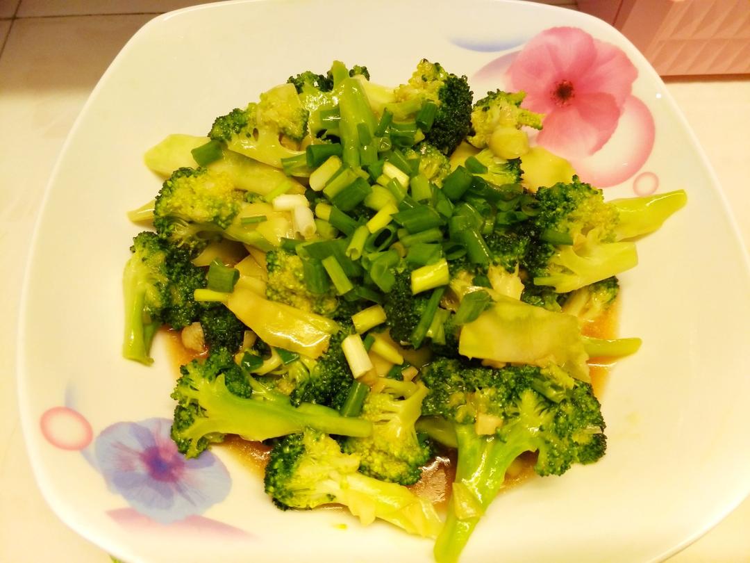 蚝油蒜蓉西兰花