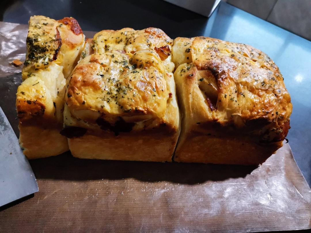 培根土司（香掉下巴的咸面包太好吃了）