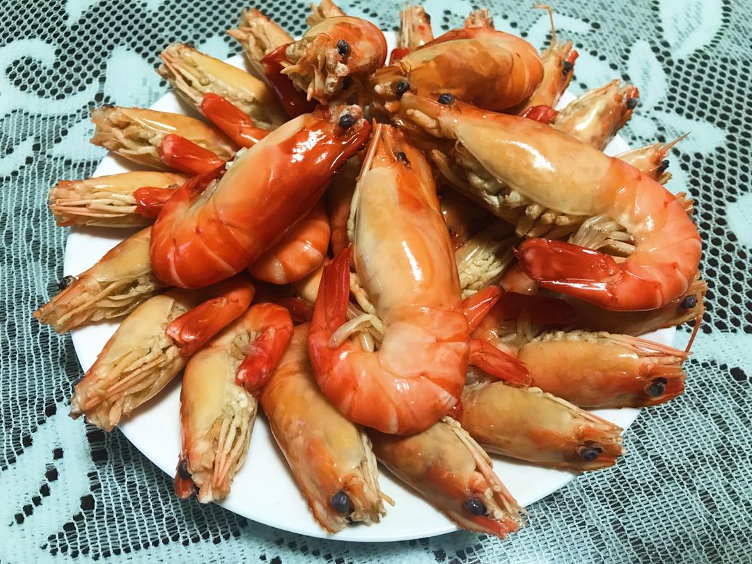 安琪儿_3做的糟大头虾