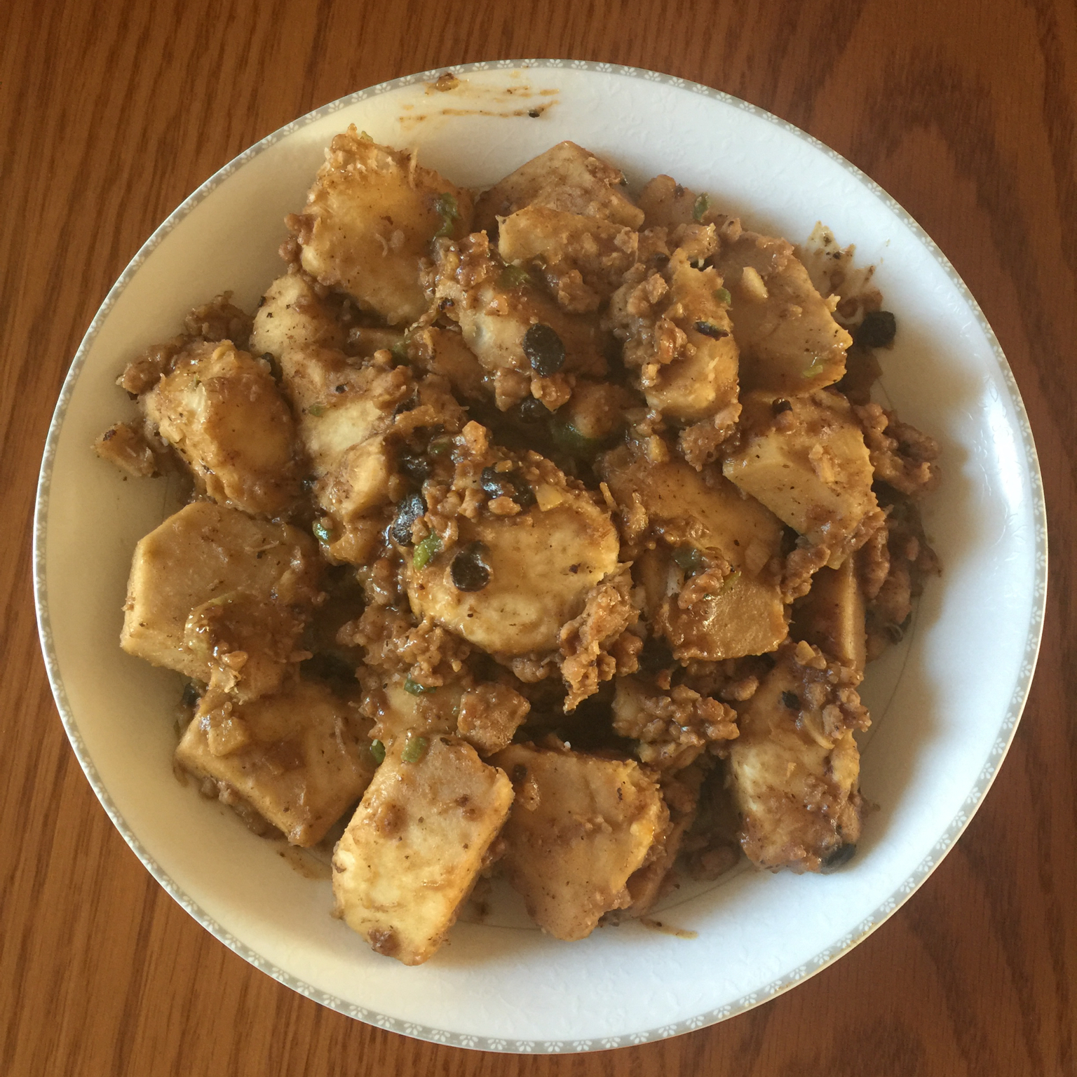 肉末豆瓣酱烧荔浦芋头