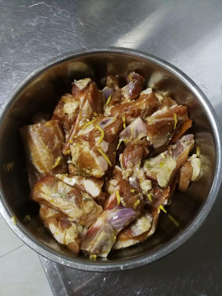 烤箱版蒜香排骨