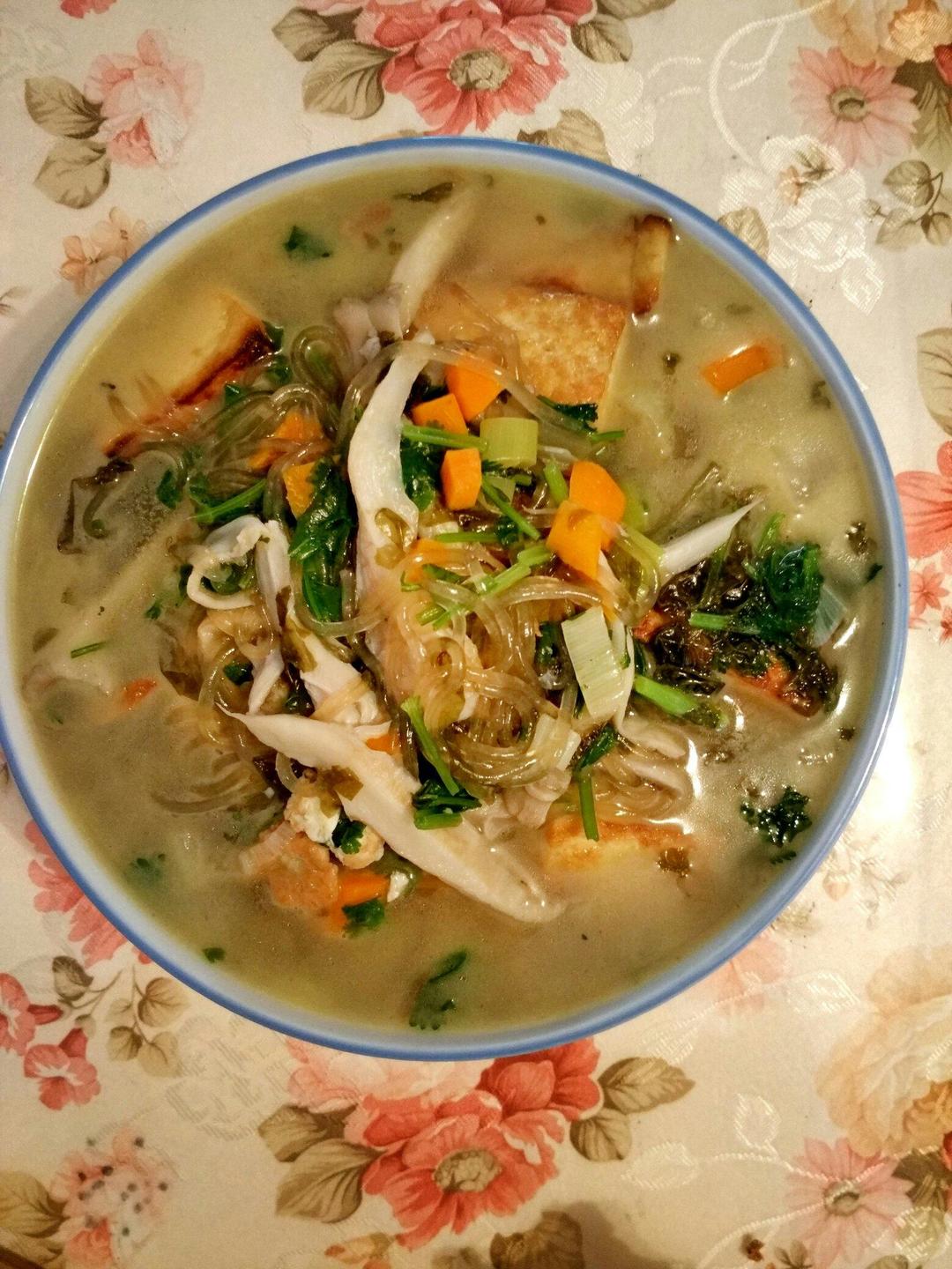 豆腐菜汤的做法