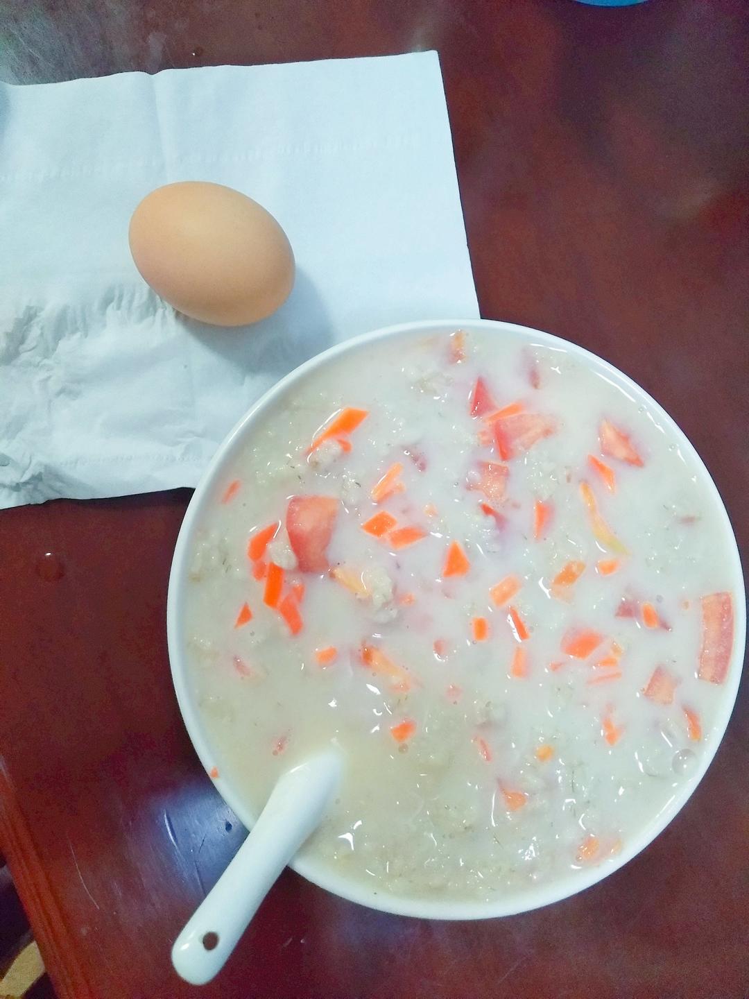 鸡蛋牛奶燕麦