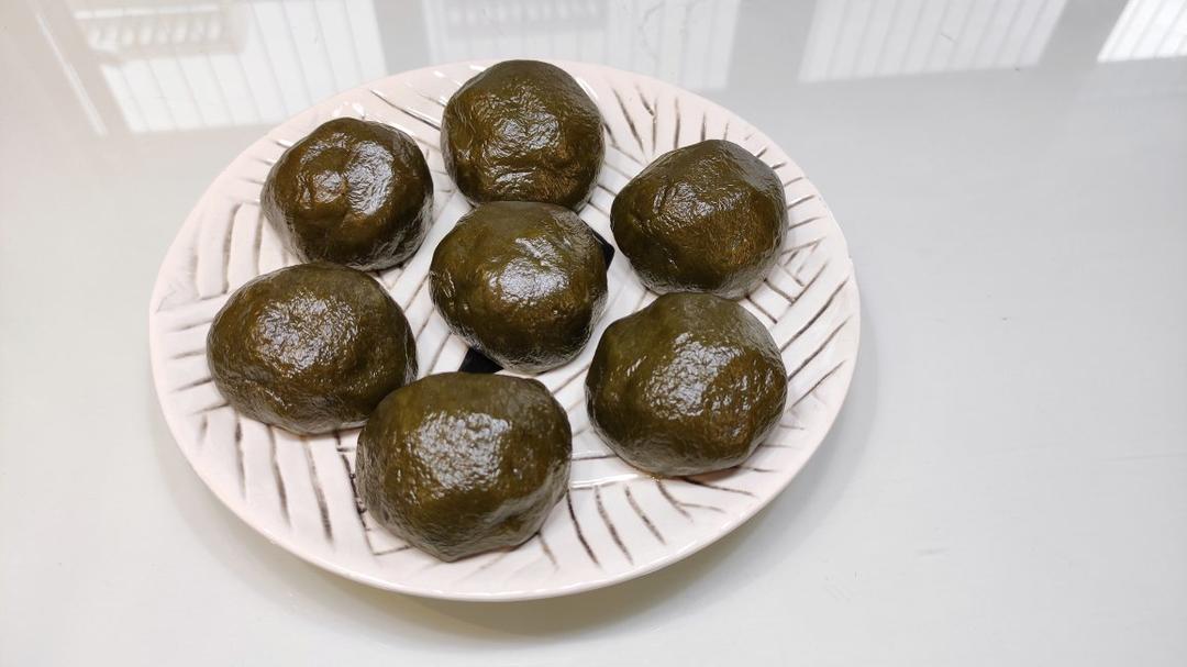 抹茶青团