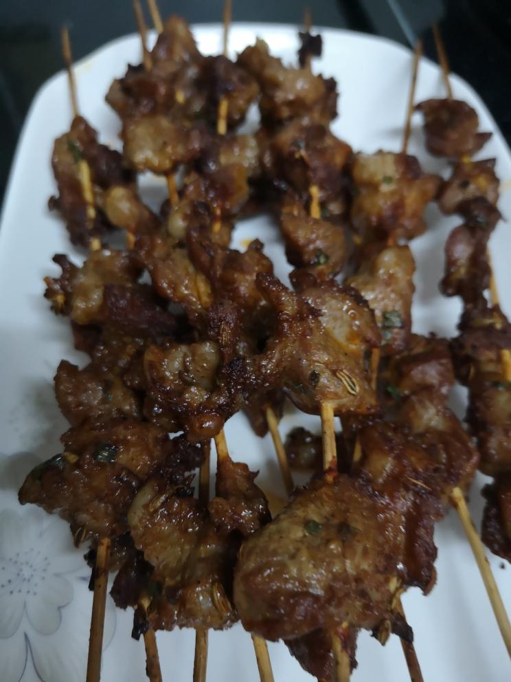 烤箱版烤羊肉串