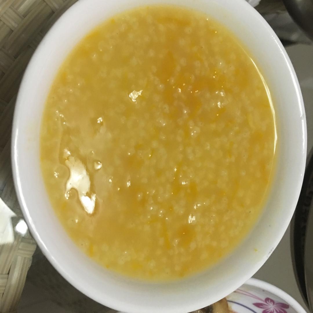 南瓜小米粥
