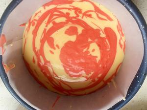 美艳绝伦的红丝绒斑马海绵蛋糕的做法 步骤8