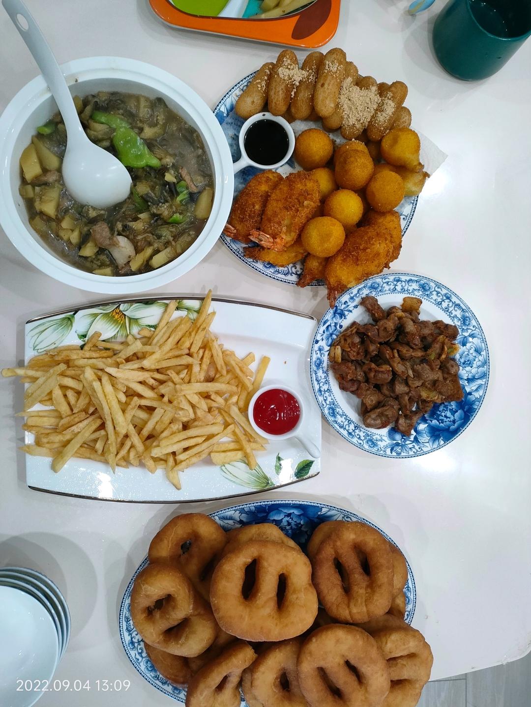 最简单炸薯条，比买的还好吃