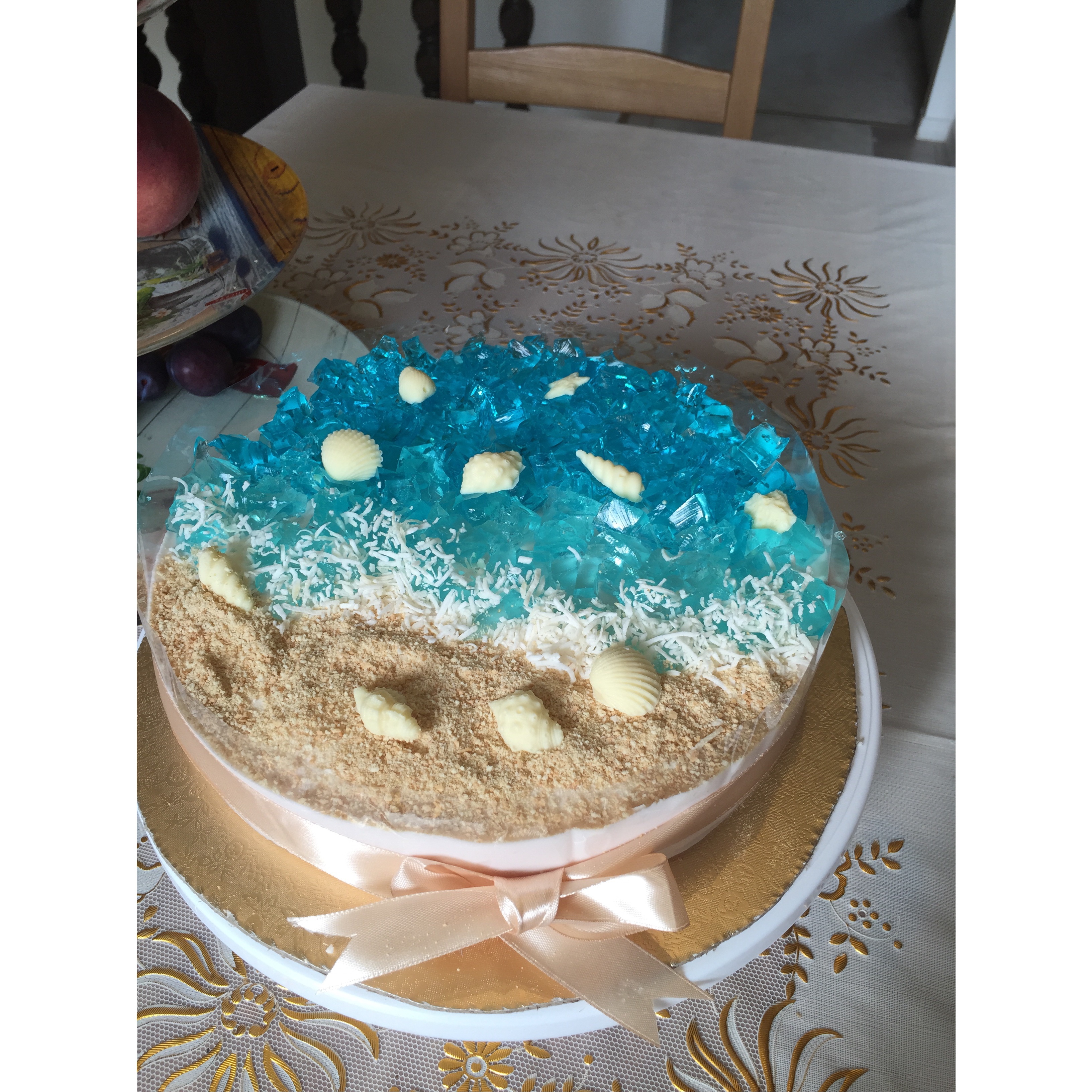 海洋酸奶慕斯蛋糕