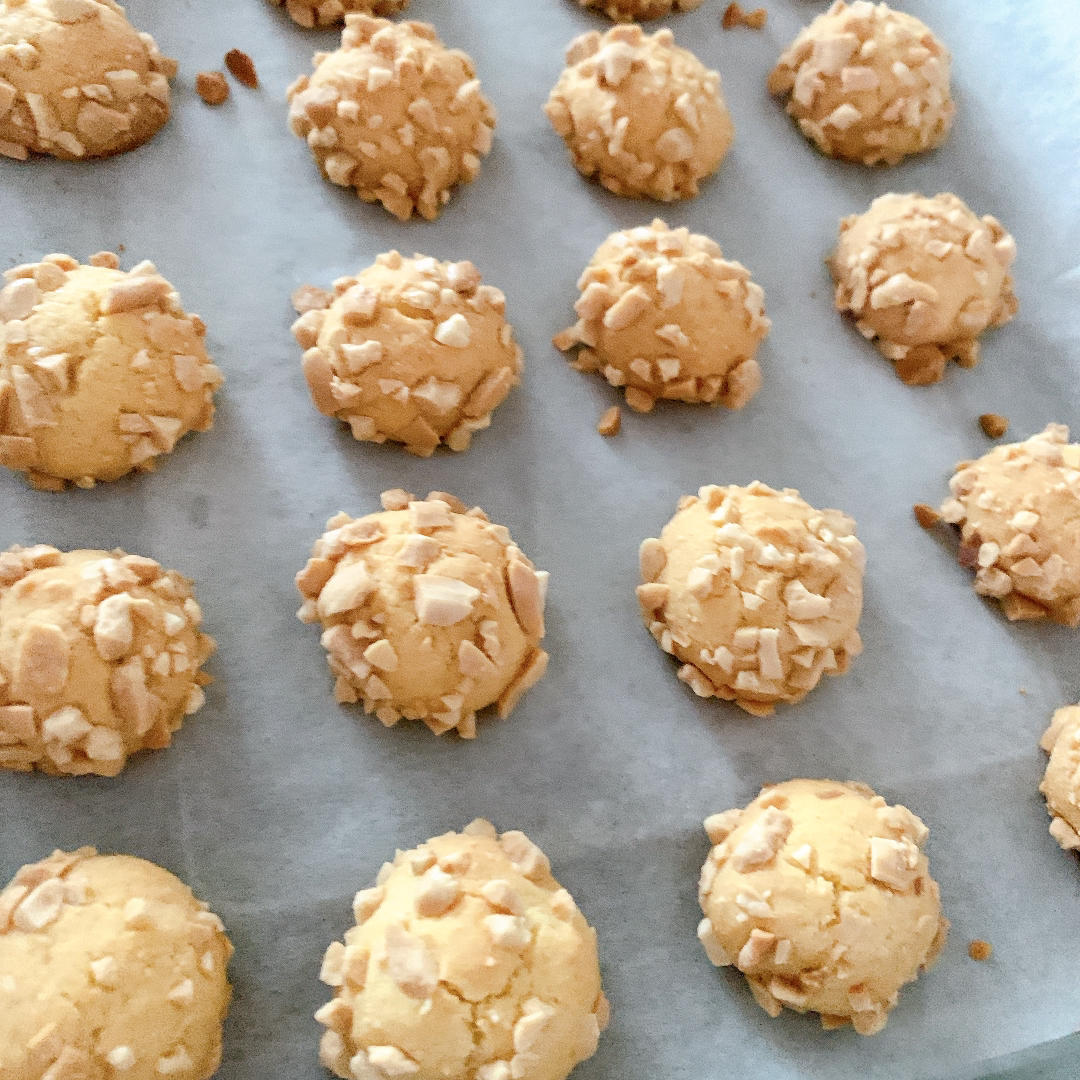 超级好吃的花生酥饼