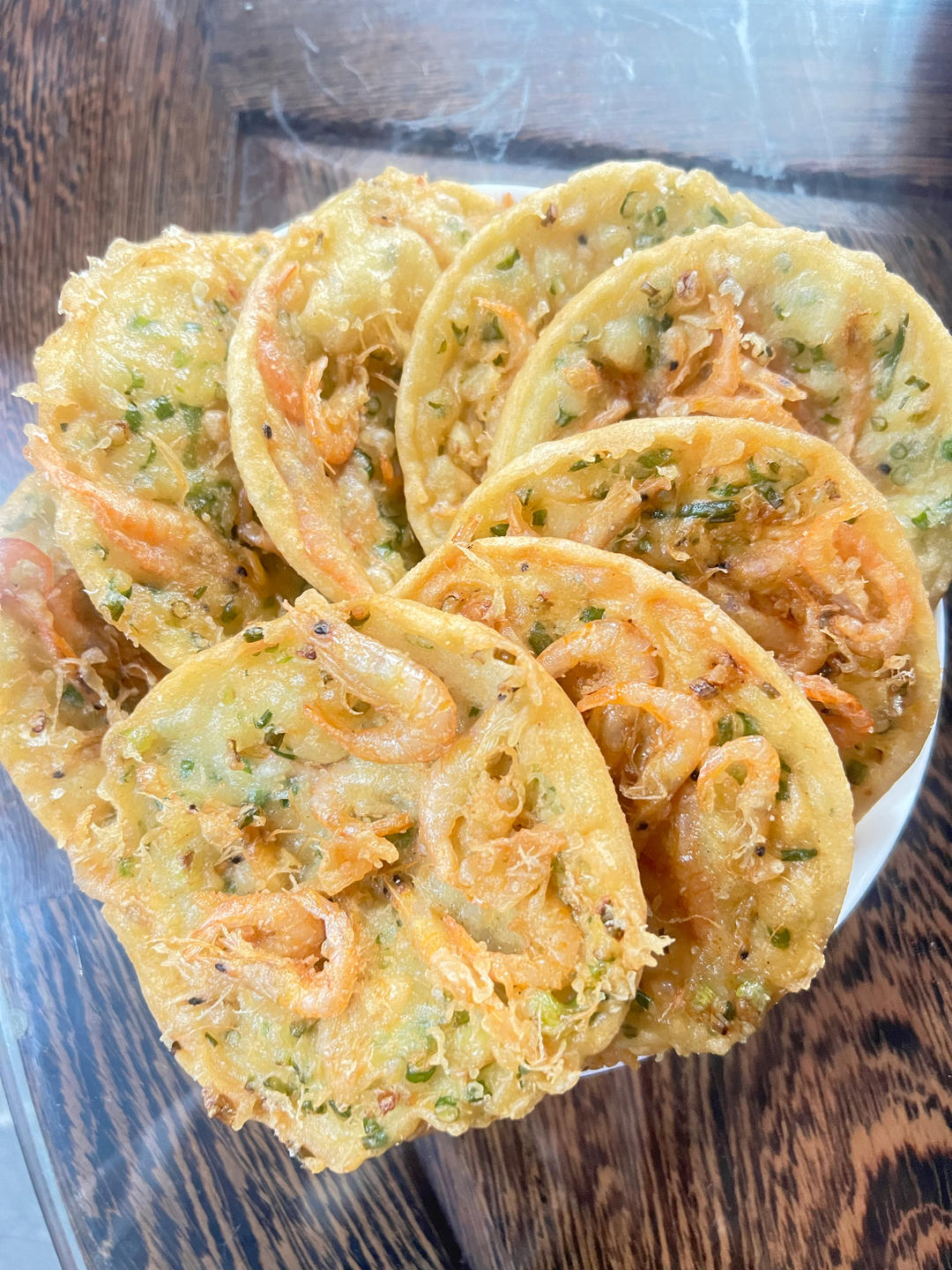 炸虾饼