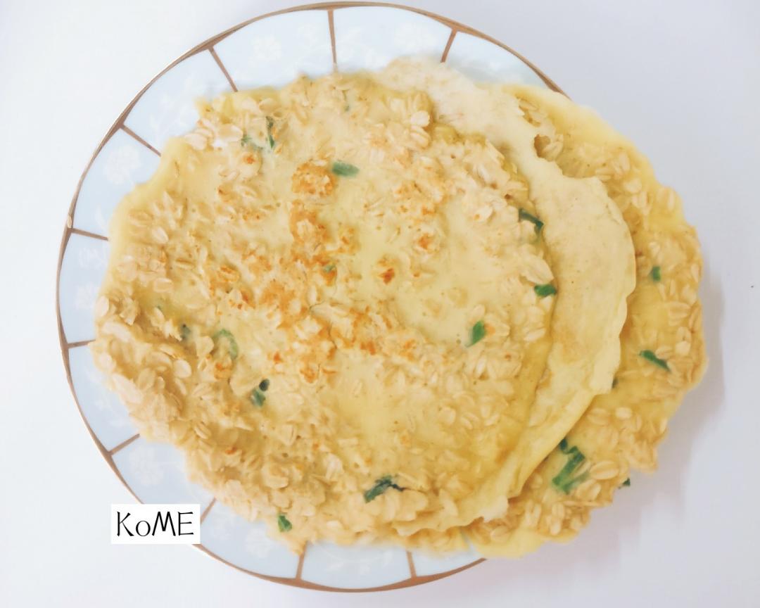 鸡蛋燕麦饼的做法