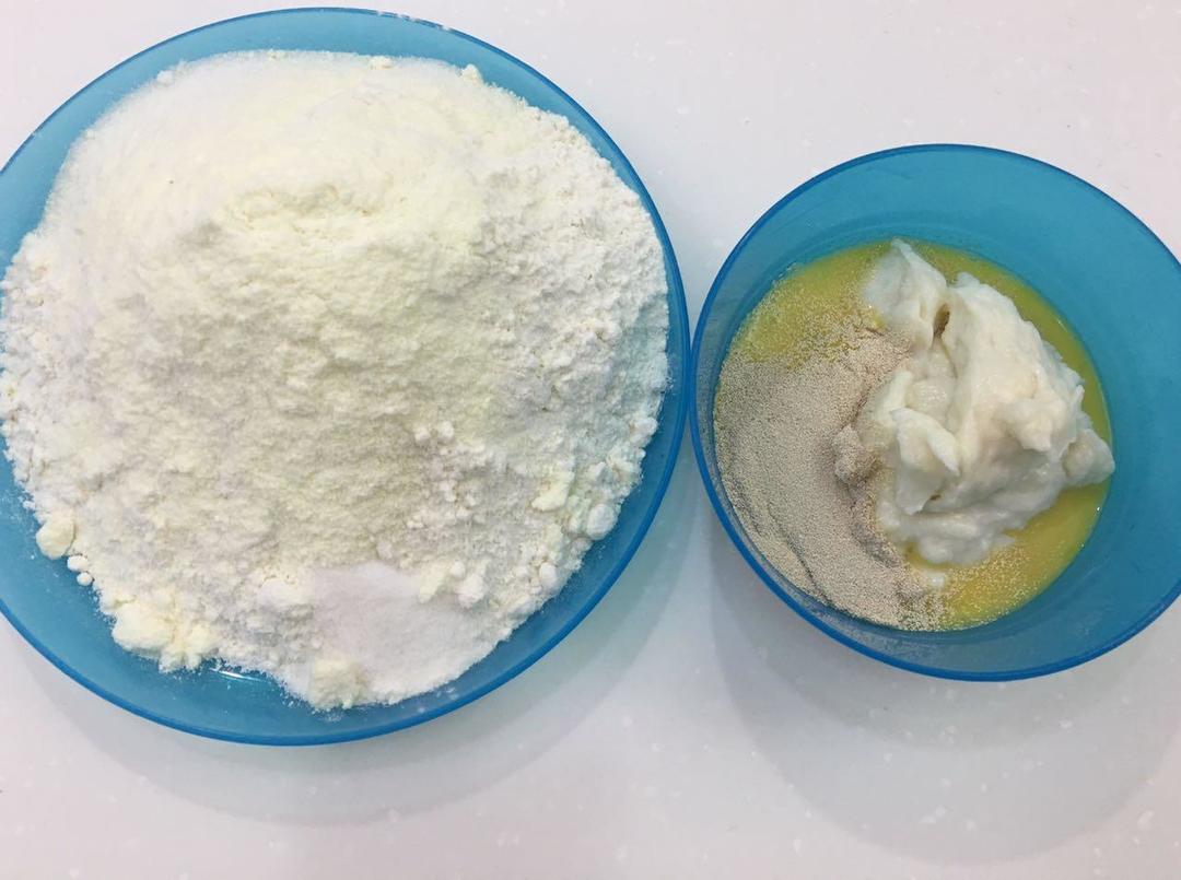 纯奶手撕吐司的做法 步骤1