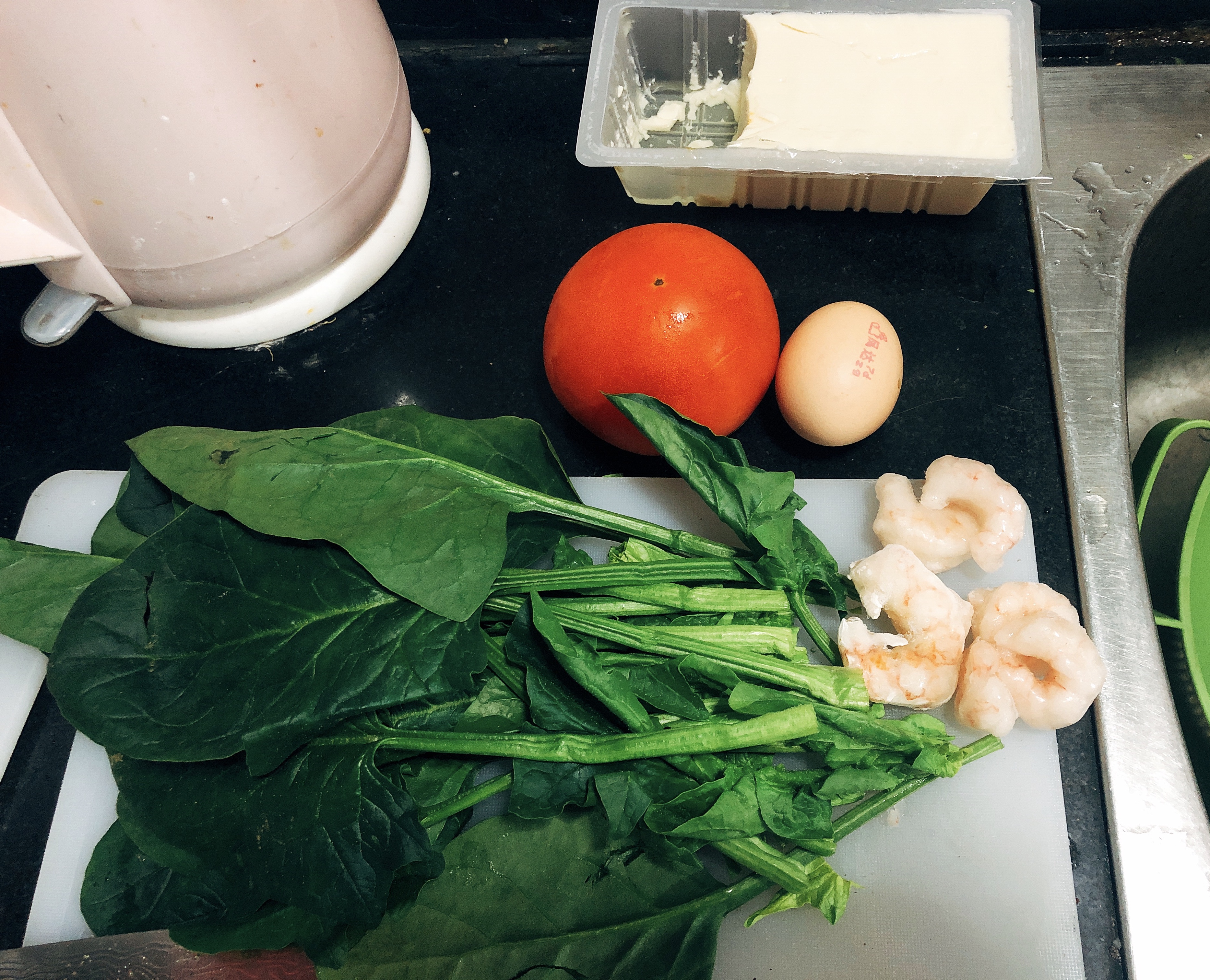 豆腐蔬菜烘蛋---低脂高蛋白健身料理的做法 步骤1