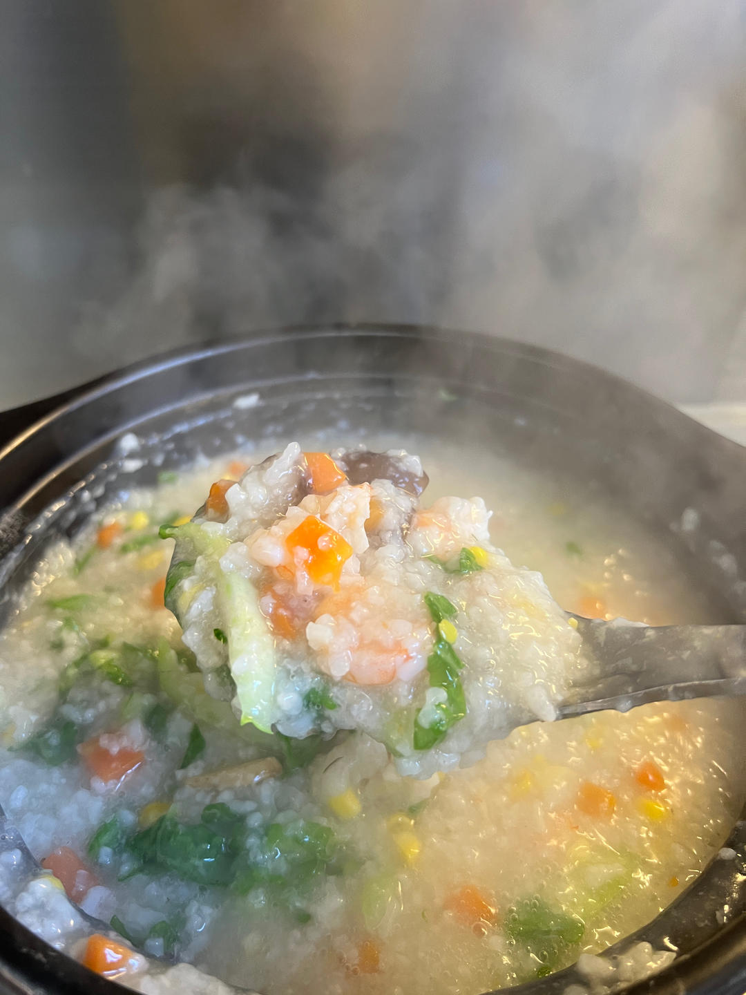 鲜到掉眉毛！超级无敌鲜美的鲜虾砂锅粥