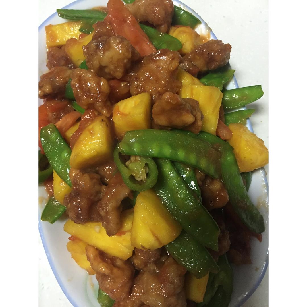 菠萝咕噜肉