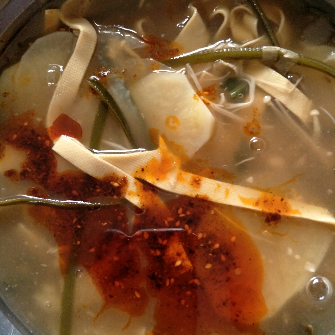 昱桦园做的胡辣汤(洗面筋)