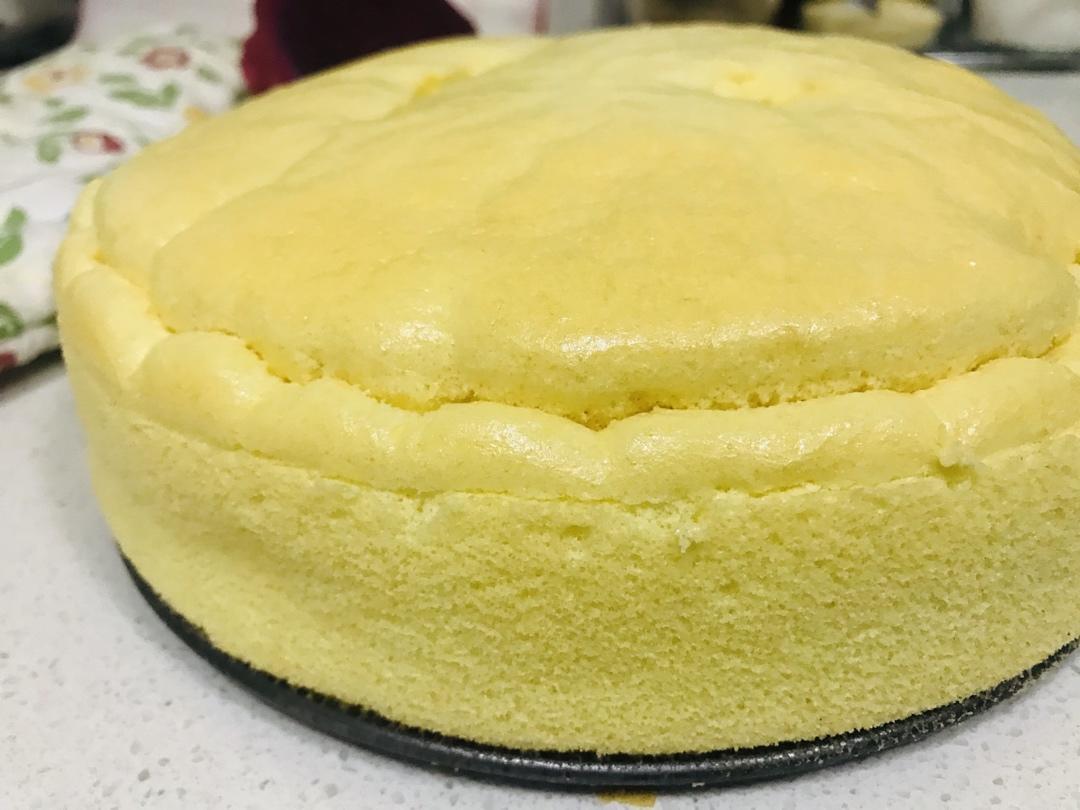 八寸戚风蛋糕胚