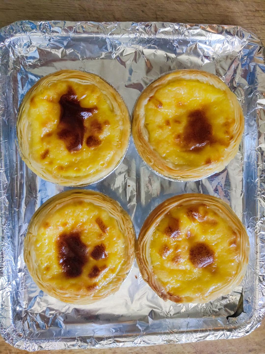 超嫩滑的葡式蛋挞(全蛋版)新手友好『秒杀KFC』