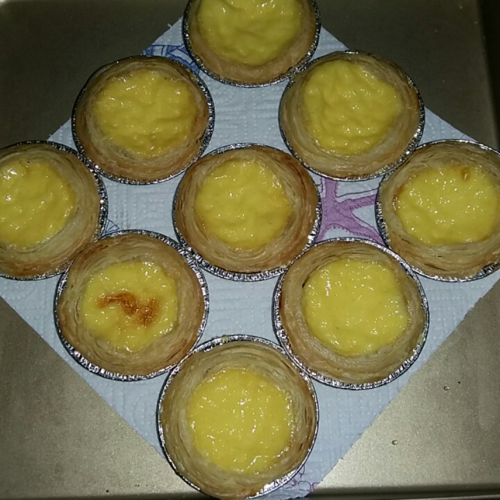不加淡奶油蛋挞