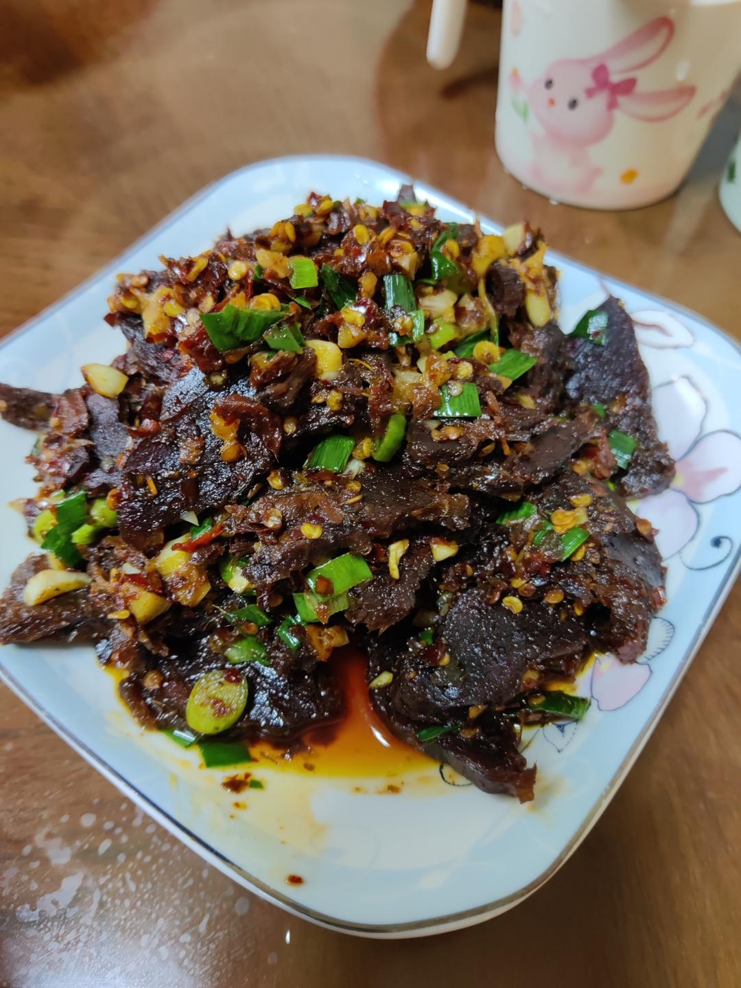 湘菜—辣椒炒腊牛肉