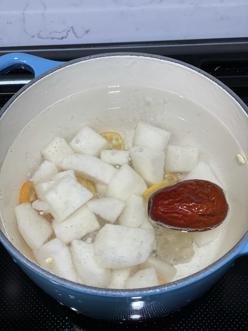 生津润肺急救品  金桔雪梨汤