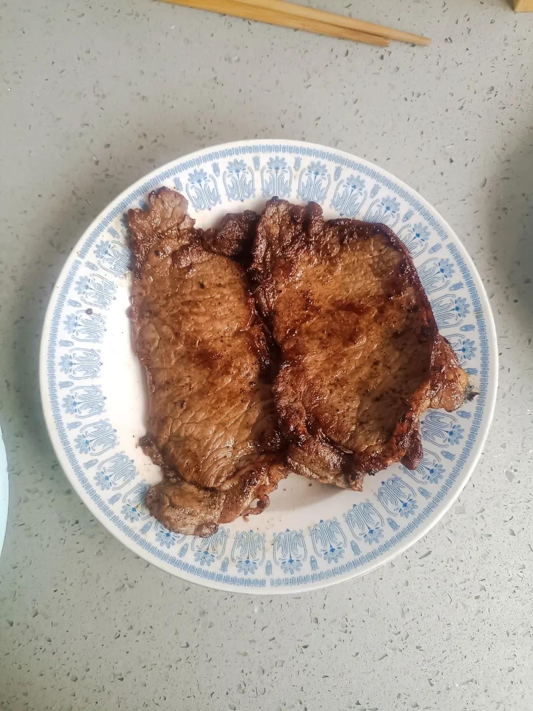 十分钟速煎牛排
