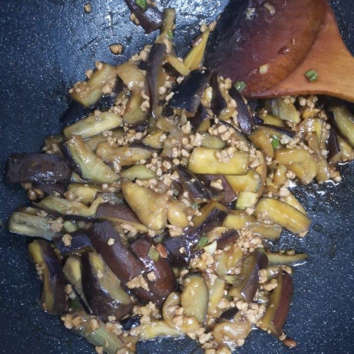 超级下饭酱香味肉末茄子