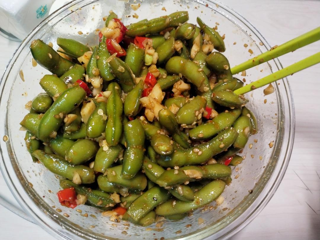 夏日爽口凉拌毛豆