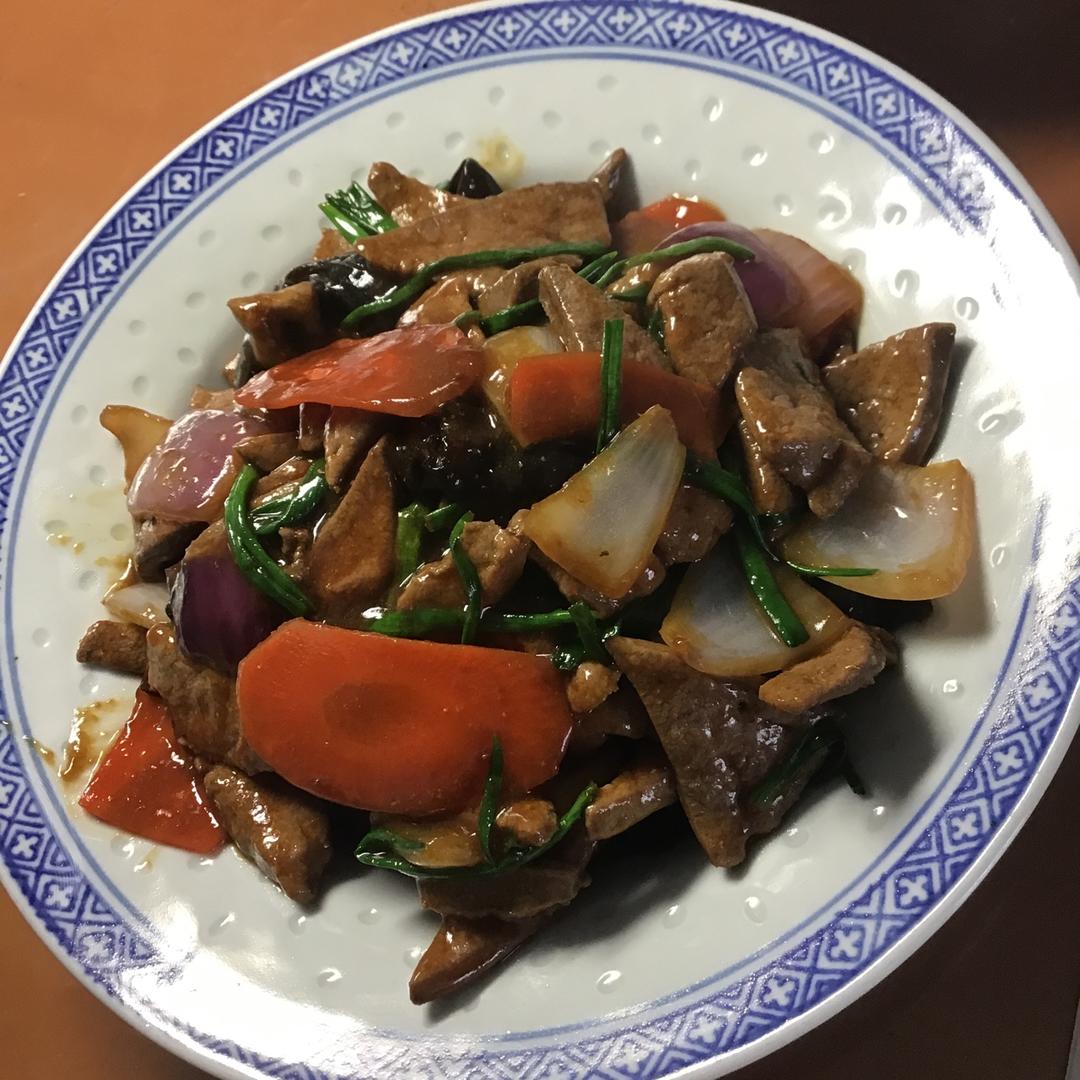 嫩炒猪肝