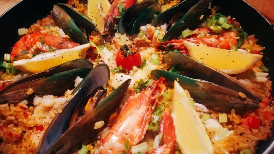 【曼食慢语】Seafood Paella 西班牙海鲜饭