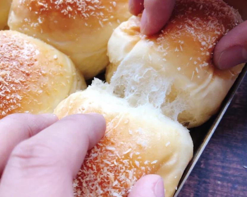 纯奶手撕吐司的做法 步骤1