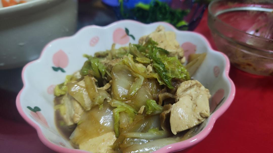 冬季最爱的家常菜！大白菜炖大豆腐或干豆腐