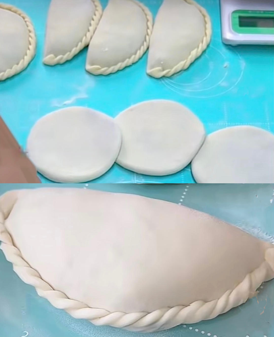 韭菜盒子（烫面）的做法 步骤3