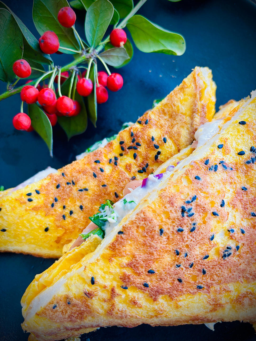 快手早餐之鸡蛋吐司三明治