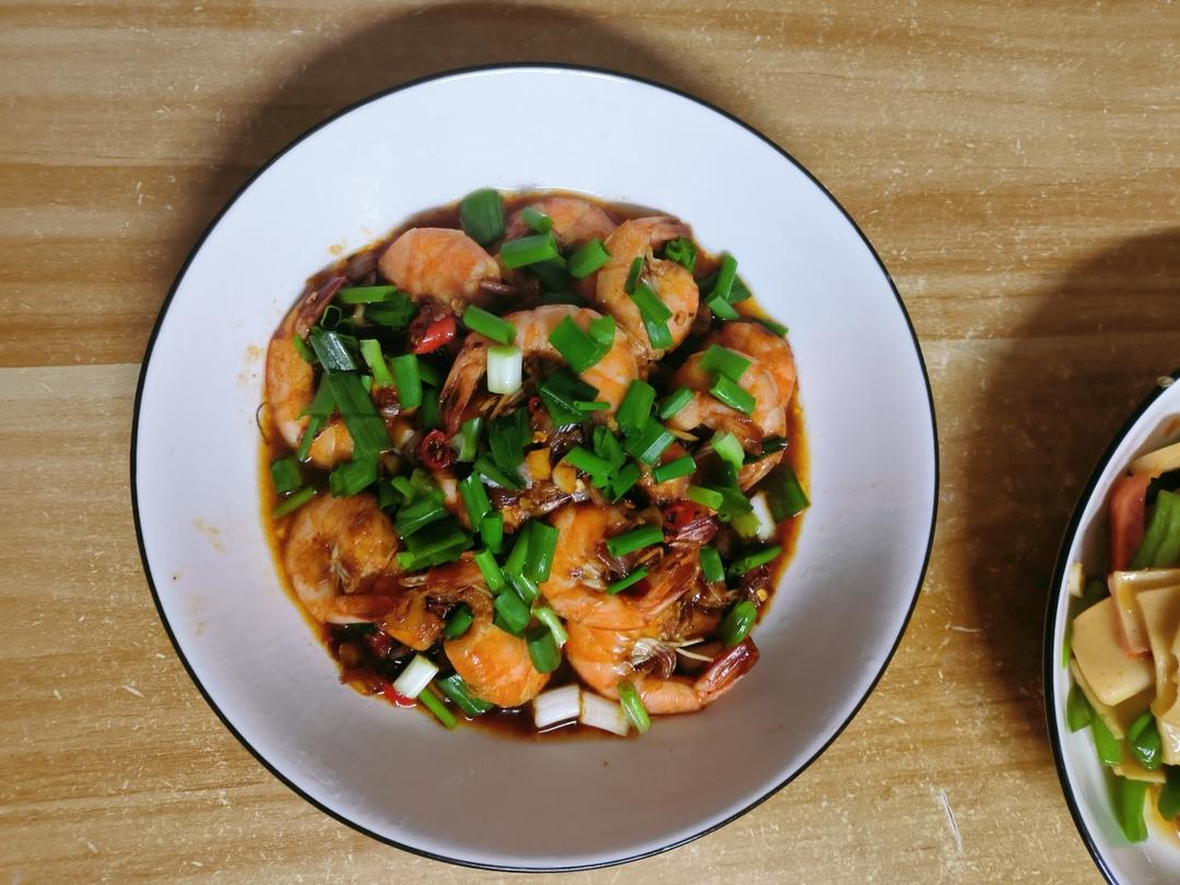 家庭版油焖大虾