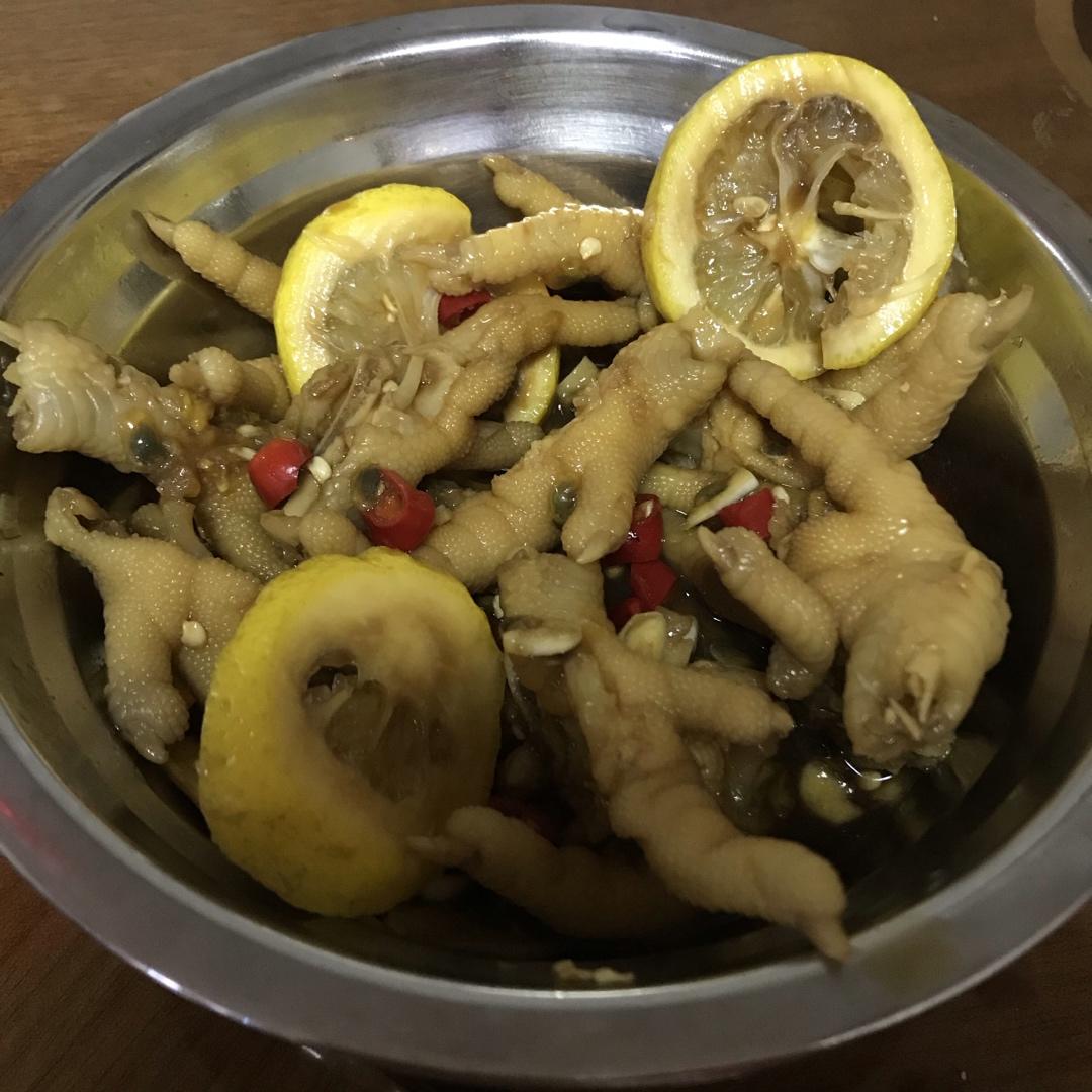 超好吃的🍋酸辣凤爪