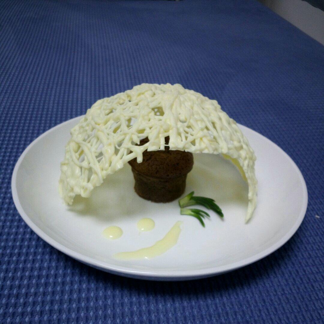 巧克力珍珠球＆巧克力熔岩蛋糕（好先生同款甜品）