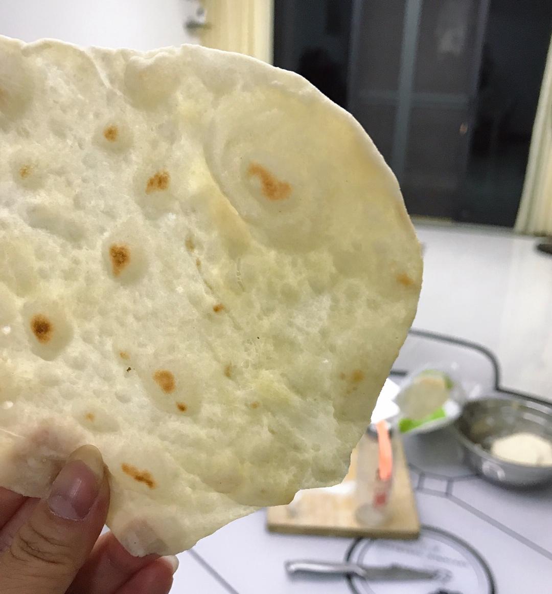 一次烙5、6张十几分钟搞定的单饼～